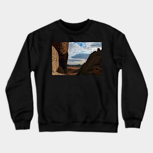 Valley,Terelj, Mongolia. Crewneck Sweatshirt